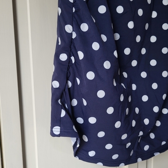 Lands’ End Chlorine Resistant Underwire SwimTankini Top Size 18 - Picture 7 of 14